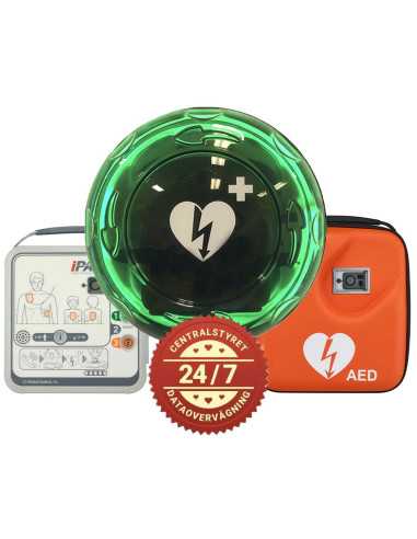 -hjertestarter-pakke-komplet-ipad-spr-udendors-varmeskab-247-overvagning